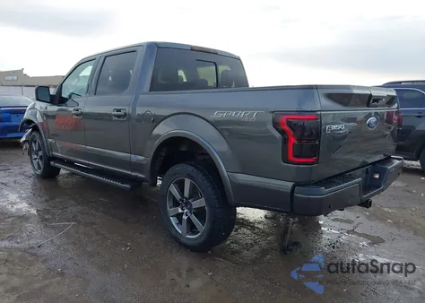 2017 Ford F-150 Lariat из США, поврежденный, VIN 1FTEW1EF8HKE36697